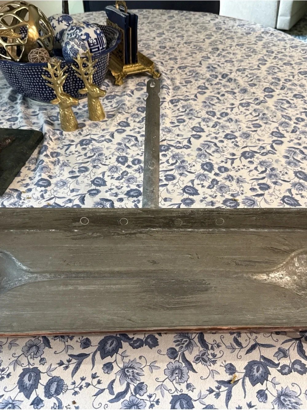 Copper drip pan - Vintage Copper lechefrite